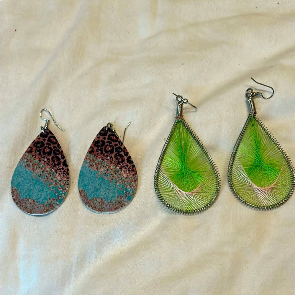 Pierced Earrings 2 pair